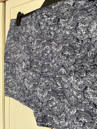MOUNTAIN WAREHOUSE Lakeside II Navy Blue Printed Cotton Shorts Size 16 NEW - Picture 8 of 8