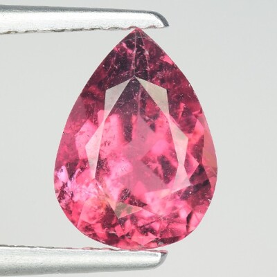 1.86Cts MARVELOUS NATURAL PINK TOURMALINE PEAR SHAPE LOOSE GEMSTONES M294