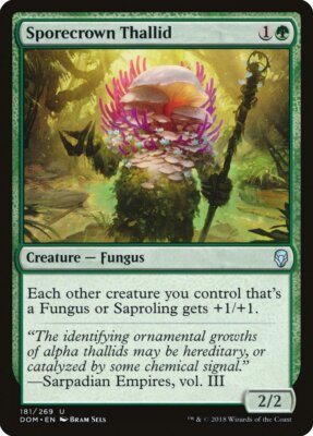 Sporecrown Thallid [Dominaria] Magic MTG