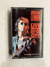 John Lennon- Live in NYC - Cassette Tape