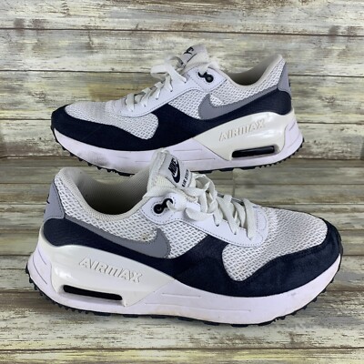 Nike AirMax System Shoes Mens 10 Obsidian Wolf Grey Athletic Sneakers DM9537-102