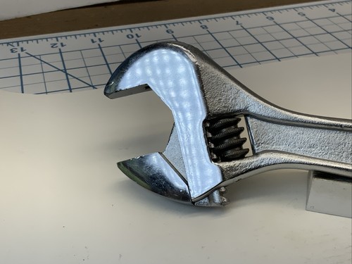 MASTER MECHANIC MM91-10, 10in. Adjustable Wrench, USA Made - Picture 4 of 8
