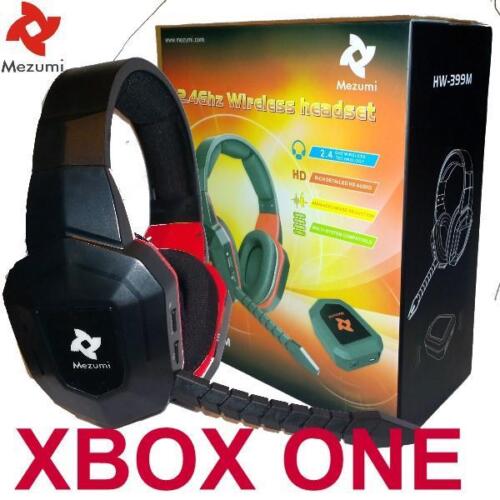 Wireless Gaming Stereo Headphones microphone XBOX One Noise Reduction BRAND NEW - Picture 2 of 8