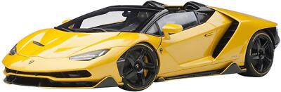 AUTOart 1/18 Lamborghini Centenario Roadster Pearl Yellow Finished