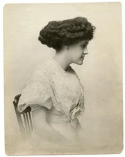 Vintage Press Photo 7 x 9  Miss Mabella Swift Atalanta GA socialite 