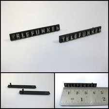 Genuine TELEFUNKEN Audio Visual Equipment Badge Logo Emblems 42mm 