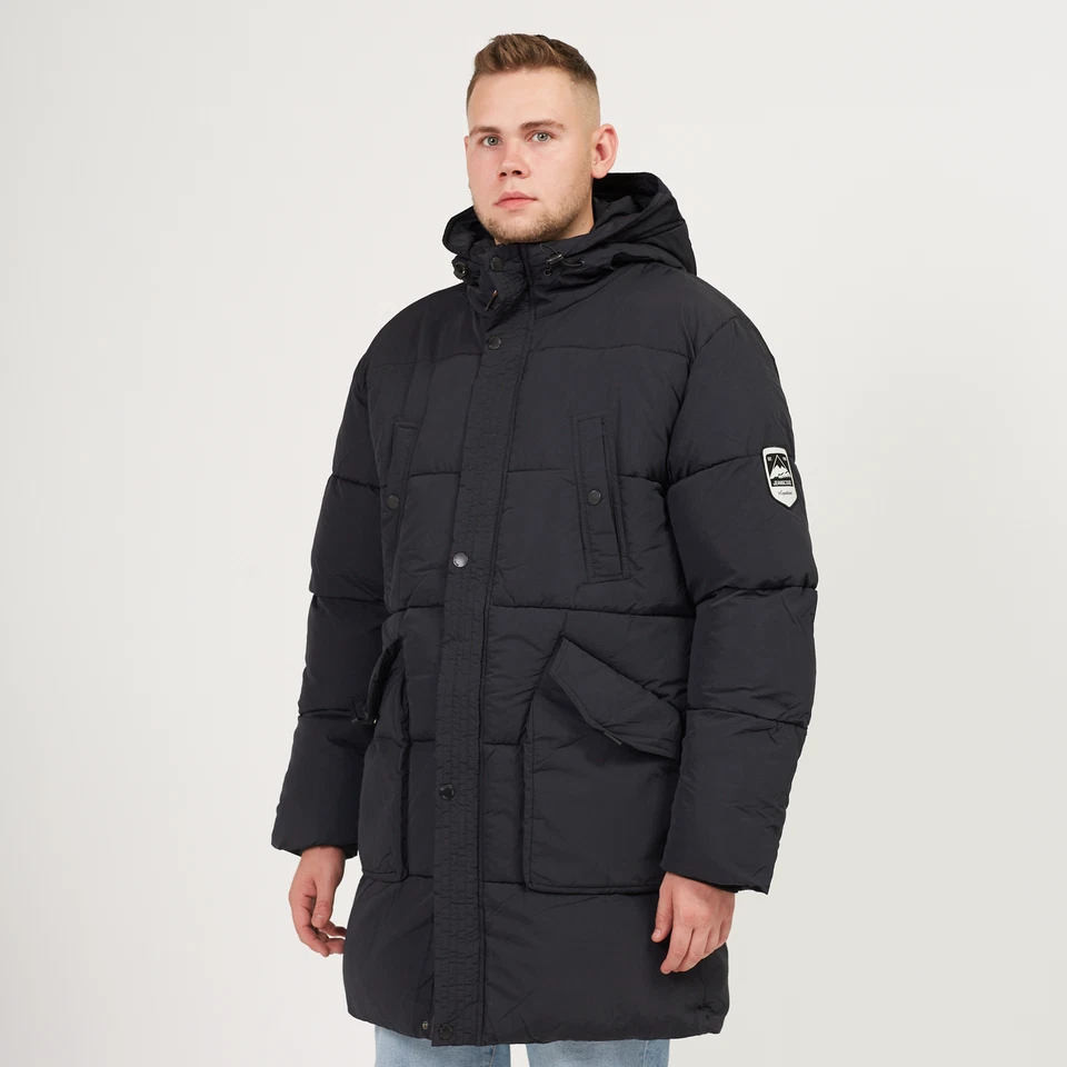 Indicode Herren Jacke Winterjacke lang Parka Winterparka Outdoor Wintermantel - Bild 4 von 4