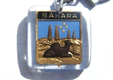 RARE ! BOURBON SAHARA transports Marius MASERATI / Djelfa ,Porte clés , Keychain