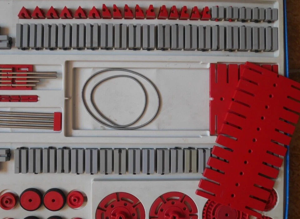 Absolutely Top: Fischertechnik Basic Set 400! Largest FT Box! Many Extras - Image 3 of 4