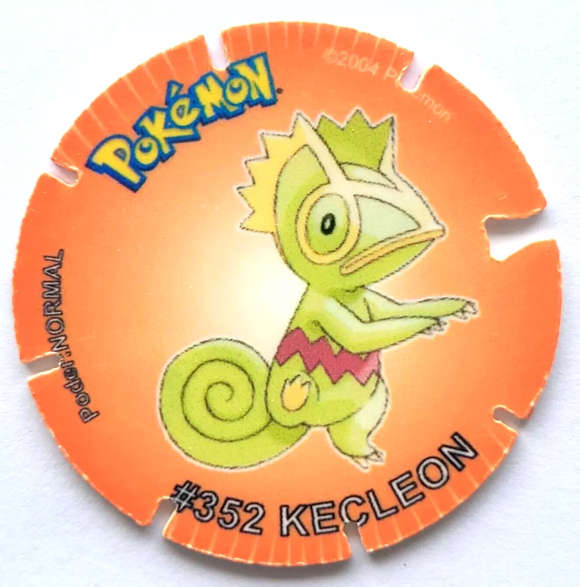 FLY TAZO POKEMON EC #352 KECLEON 2022 Hoenn PERU South America Fly Pogs  Taps