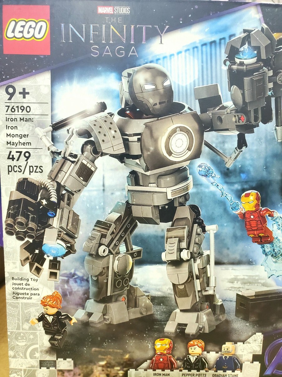 LEGO infinity saga 76190 MARVEL Iron Man: Iron Monger 479 Pcs