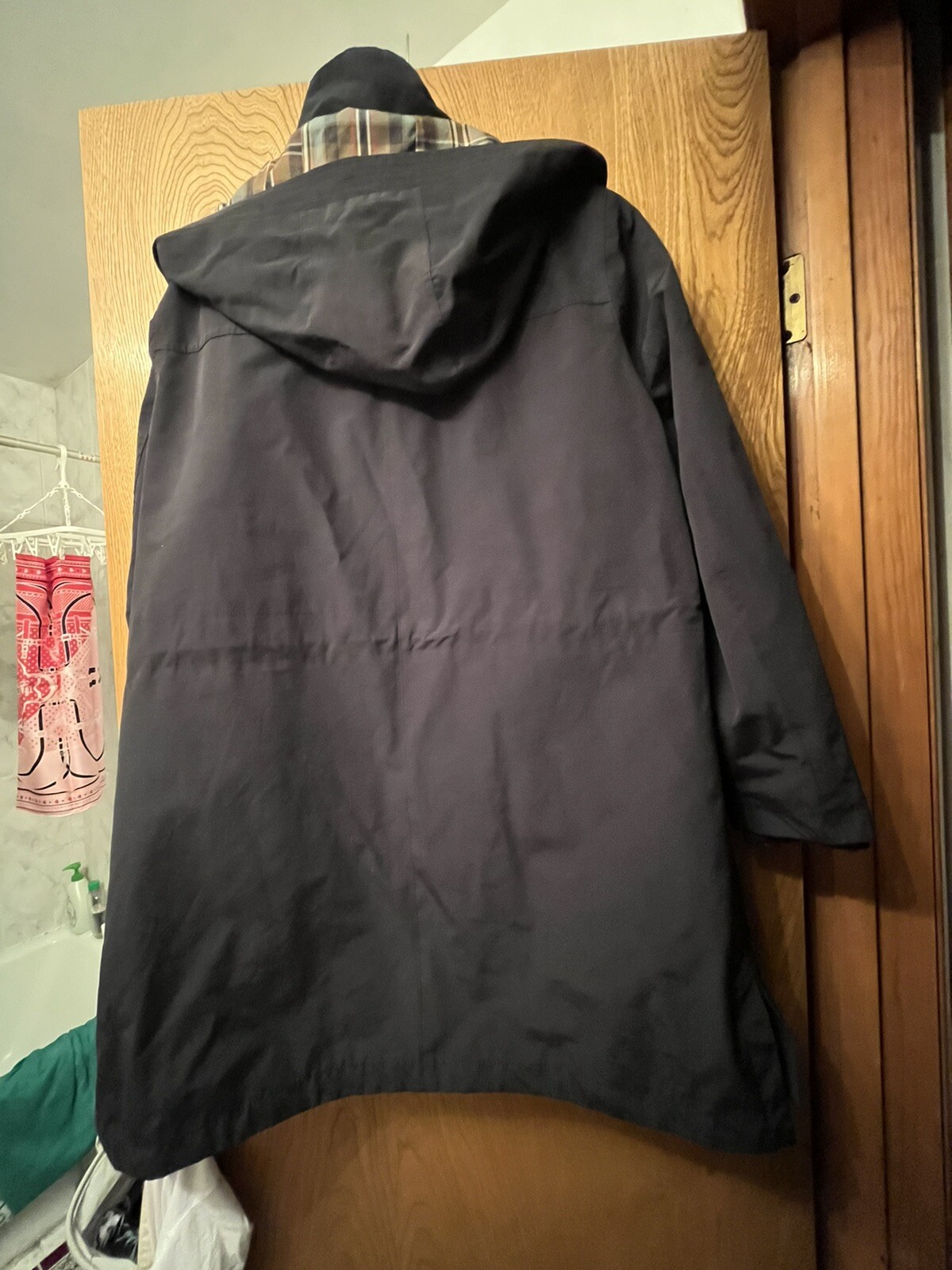 Pendleton Women's Full Zip Jacket Black Trench Ra… - image 4