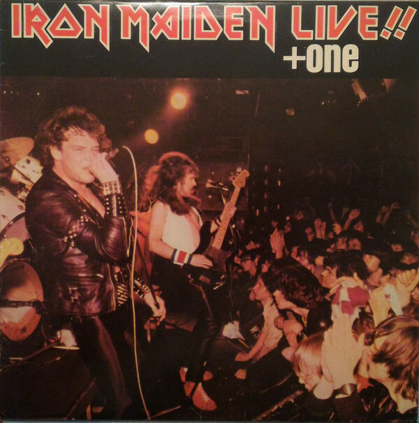 Iron Maiden–Live!! + One Vinyl EP 1986 EMI Greece Extreme