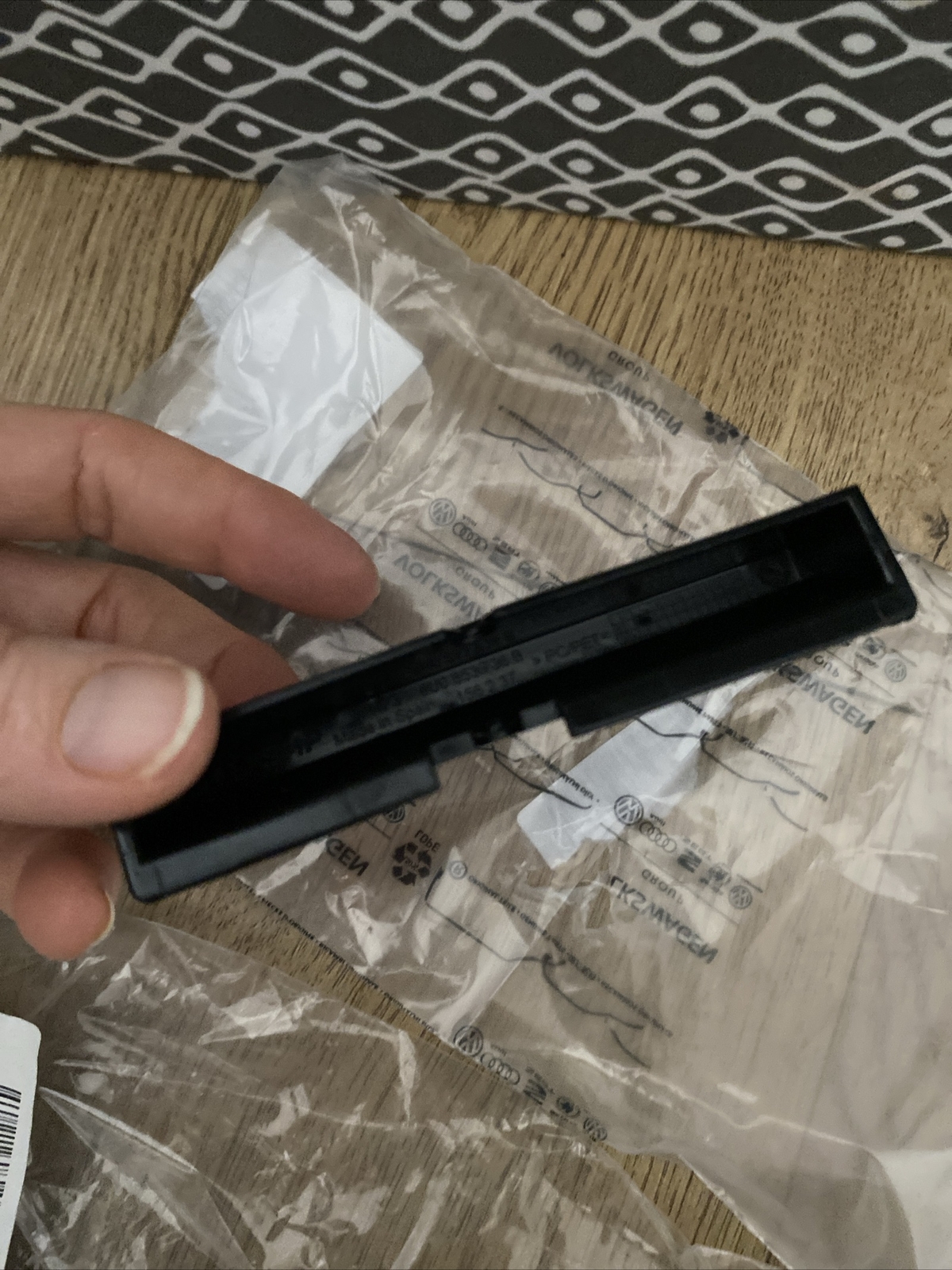 Genuine Audi Q3 Quattro Front Bumper Grille Badge 2016  