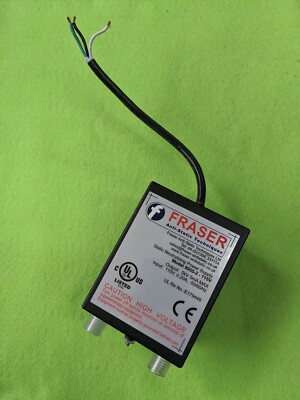 Fraser 9055-2 115V POWER UNIT, Input 115 Volt, 0.20 Amp, 50/60 Hz