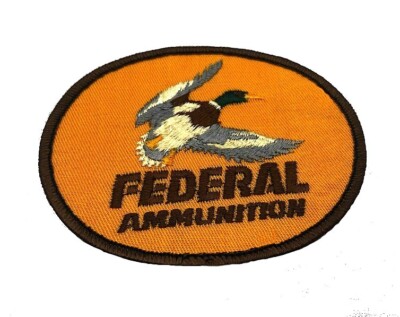 OUT OF STOCK!...............Federal Ammunition Patch ~ Duck hunting New Vintage