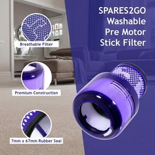 Filter für Dyson SV15 SV17 SV22 Cyclone Akku Staubsauger waschbar lila – Bild 3