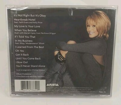 Whitney Houston My Love Is Your Love (CD) 1998 ORIGINAL FACTORY