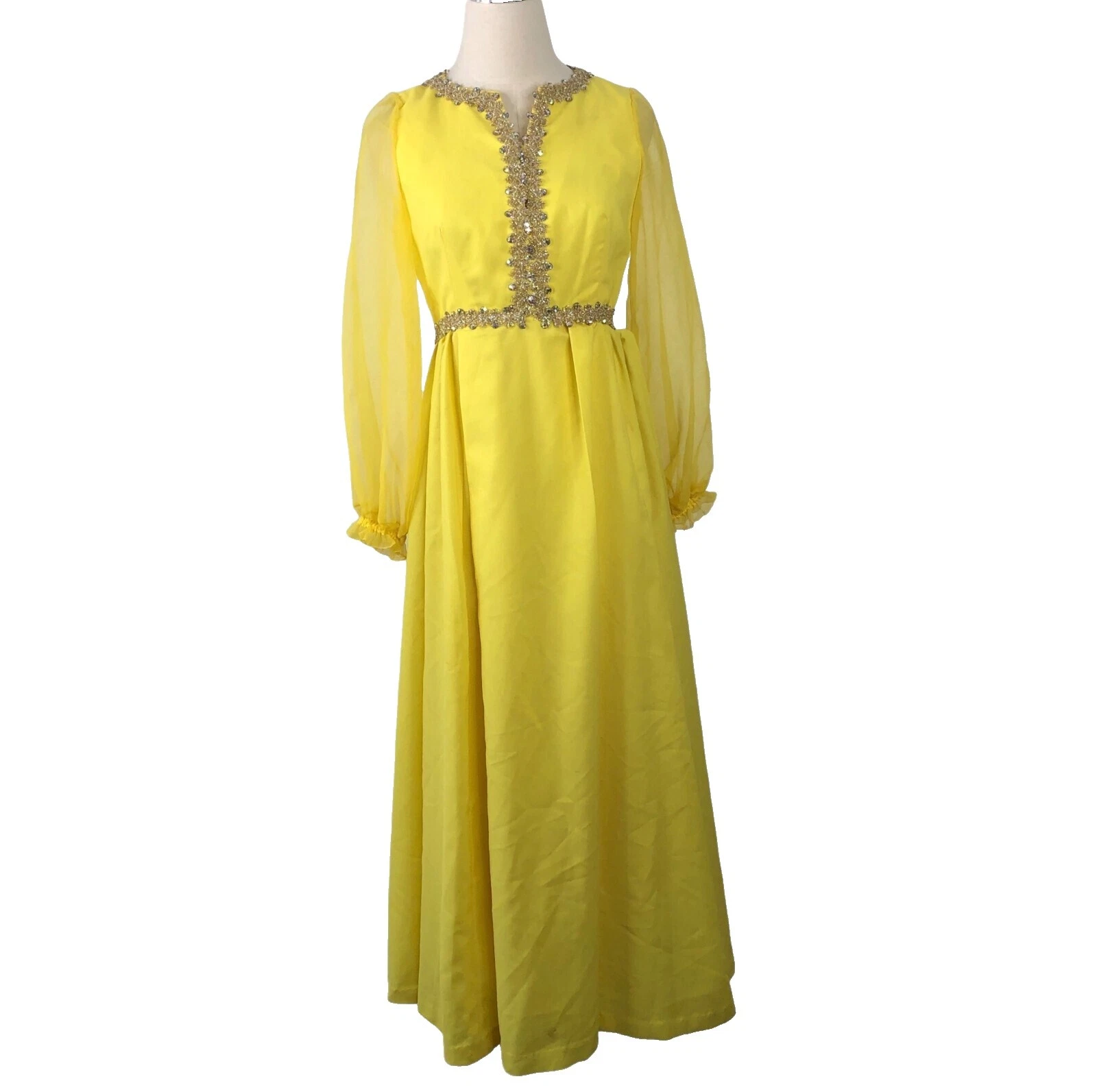 Handmade Prom 1970s Vintage Dresses for Women