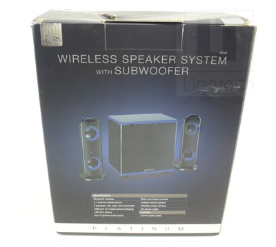 ilive wireless speaker system with subwoofer platinum