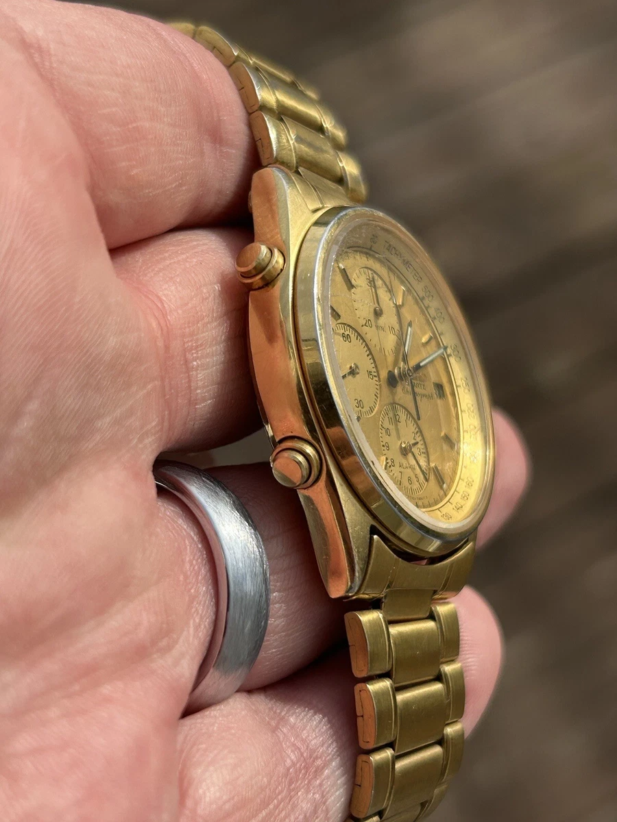 ≪超目玉☆12月≫ セイコー クロノグラフ 7T32-7B80 腕時計(アナログ