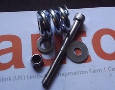 Manual door mirror s/s repair bolt set with spring for Mazda MX5 mk1 Eunos MX-5