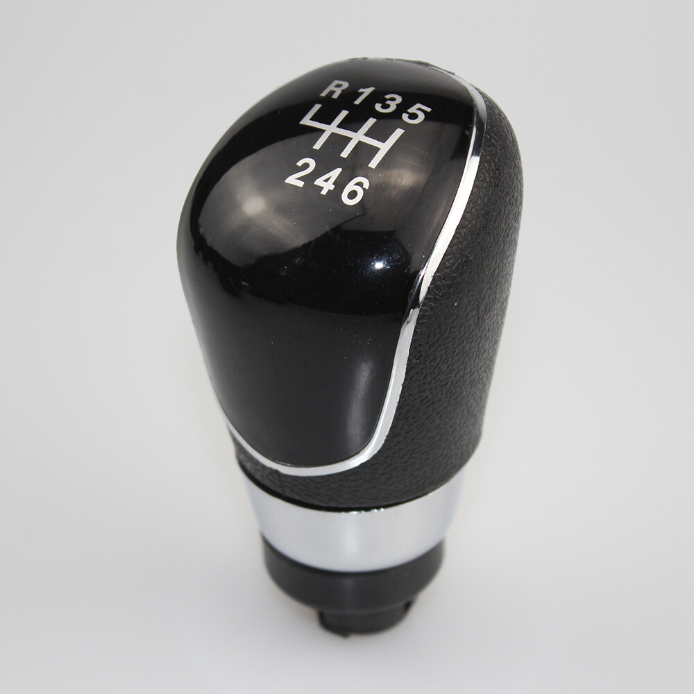 6 Speed Gear Shift Knob For Ford Mk2 CMax Kuga Leather Shifter Lever