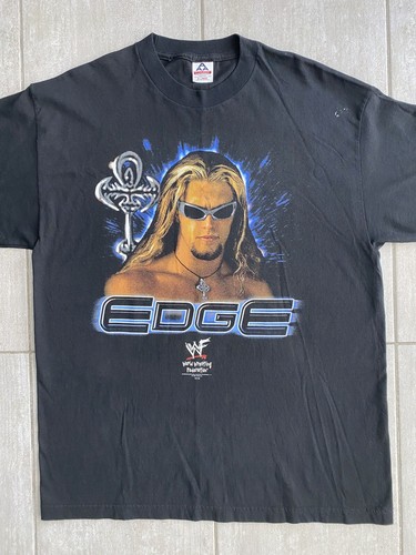 WWE Vintage T Shirt WWF 2000’s Graphic Top Edge You Think You Know Me Wrestling - Picture 2 of 15