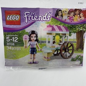 Lego FRIENDS 30106 Ice Cream Cart Emma and 30658 Mobile Music Trailer NEW Lot 2