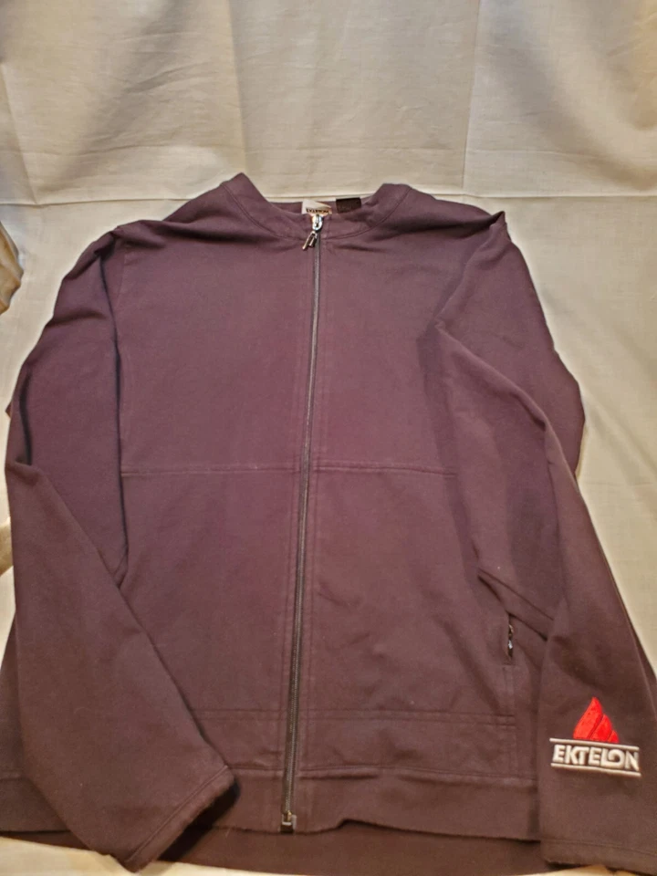 Ektelon Pro Team 壁球田径套装黑色夹克裤子前赞助商 Pro Med — 第 3/4 张图片