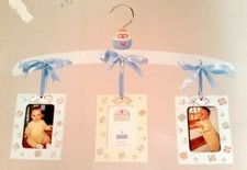 NEW Susan Winget  Hanging Baby Photo/Picture Frame  Burnes of Boston 2.5x3.5 Ark