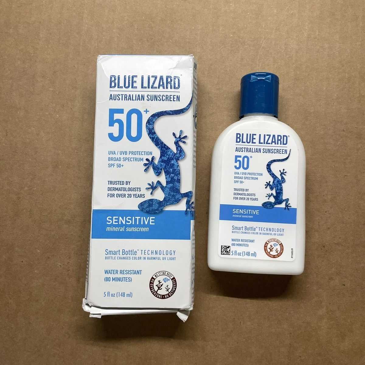 BLUE LIZARD Sensitive Mineral Sunscreen with Zinc Oxide SPF 50 5