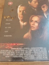 Casino, large big box ex rental vhs, 1995, Universal, Cert 18