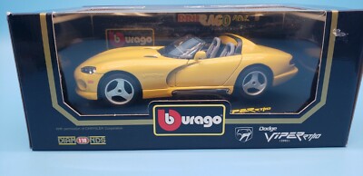 BBURAGO 1/18 DIAMONDS 1993 DODGE VIPER RT/10 !!! NEW IN THE BOX