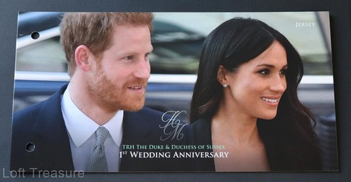Jersey Stamps"Harry & Meghan-1st Wedding Anniversary" Presentation Pack S/S 2019 - Picture 3 of 6