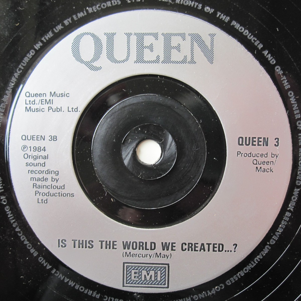 Queen It's A Hard Life UK(英)盤 EP レコード状態良 Queen It's A Hard Life UK 12