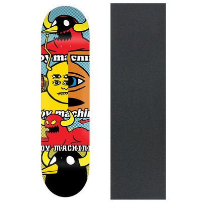 Toy Machine Skateboard Deck Chopped Up II 8.13'' x 31.75'' with Grip