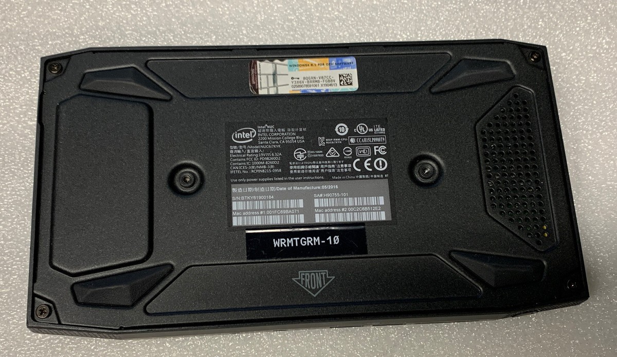 Intel BOX NUC6i7KYK Core NUC Kit Only (No Ram No SSD) | eBay