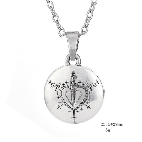 Collar amuleto con capucha Ezili Dantor vudú Loa Veveve Lwa - Imagen 12 de 16