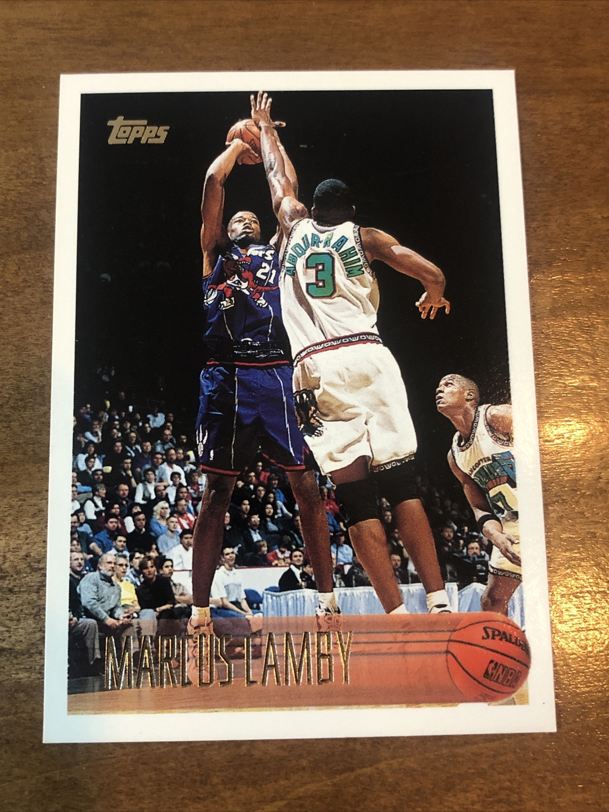 1996-97 Topps Marcus Camby #161 Rookie