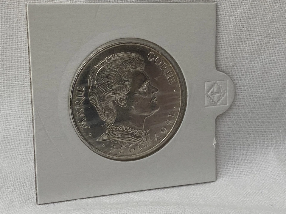 100 Francs Argent Marie Curie 1984 - Photo 1/2