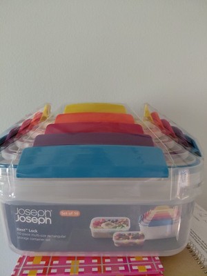 Joseph Joseph  Nest Lock 10-Piece Storage Container Set - Multicolor