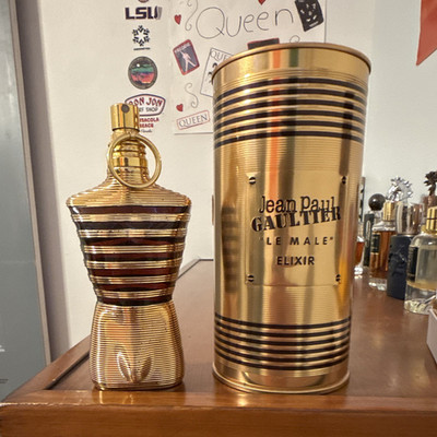 Jean Paul Gaultier Le Male Elixir Spray Elixir, Regular Size 4.2 fl oz 80% left