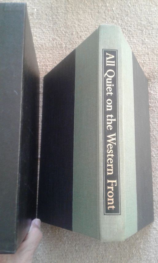 All Quiet on the Western Front by Erich Maria Remarque Heritage Press w/slipcase