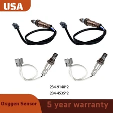 4X Upstream & Downstream Oxygen O2 Sensor OEM For 2014-17 INFINITI Q50 QX50 3.7L