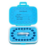 BabyzäHne-Andenkenbox, Zahnfee-Box FüR 20 Verlorene ZäHne, Staubdicht, Wasser