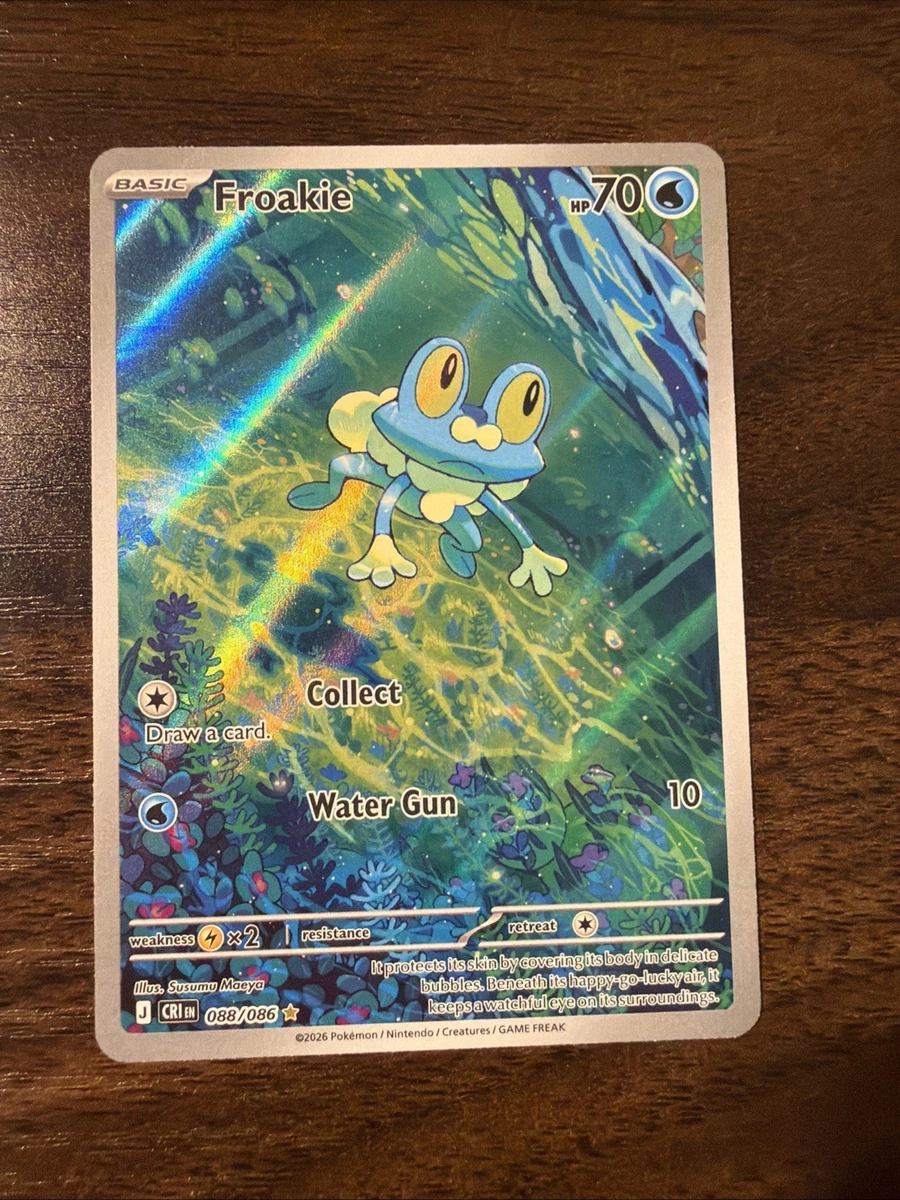 froggy pokemon card Froakie Pokémon TCG Cards for sale