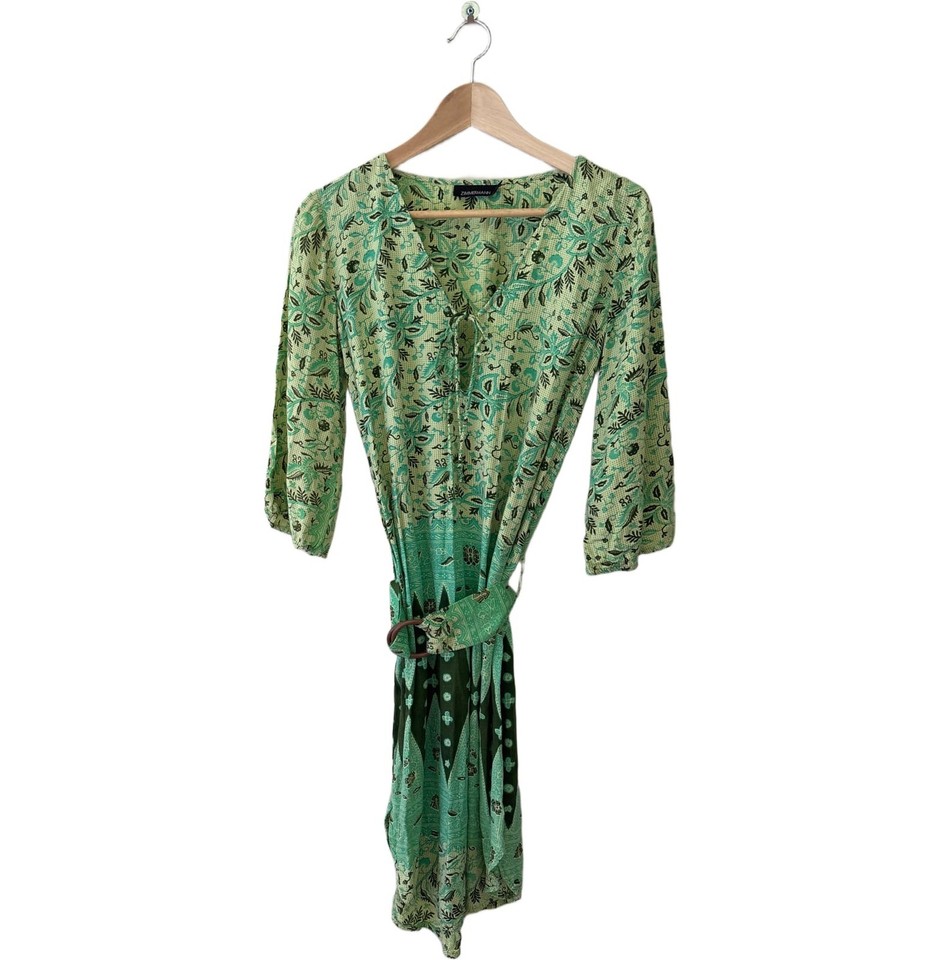 Zimmermann Patterned Dress Size 1 Excellent Condition #41692