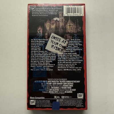 The Rocky Horror Picture Show (VHS) for sale online | eBay