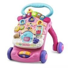 VTech Stroll  Discover Activity Walker - Pink with Accessories, Baby and Toddle